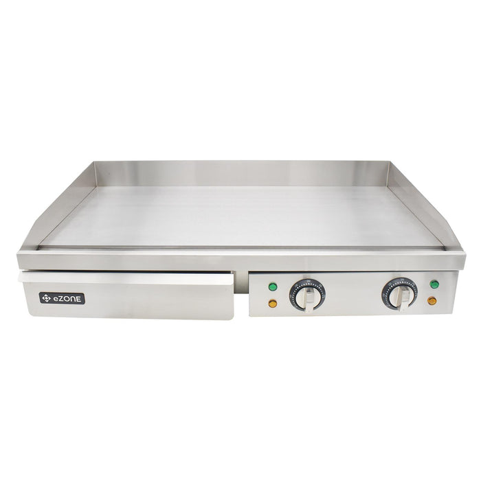 eZone Commercial Electric Griddle Dual Zone 70cm 2x2.5kW 230V