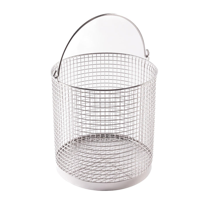 Stainless Steel Potato Chip Draining Bucket Basket 12x12” Fish and Chips Shop