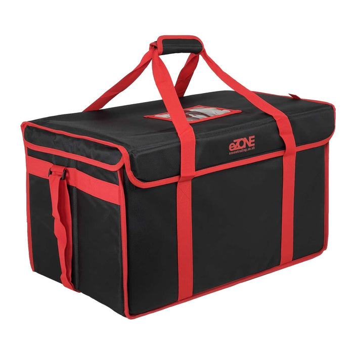 Food Delivery Bag Built-in Insert Folding Insulated 18x13x13” Takeaway Pizza