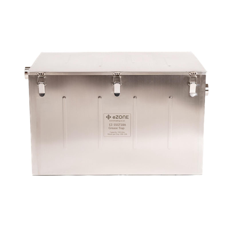 Commercial Grease Trap 118 Litre Catering Waste Fat Oil Filter Stainless Steel