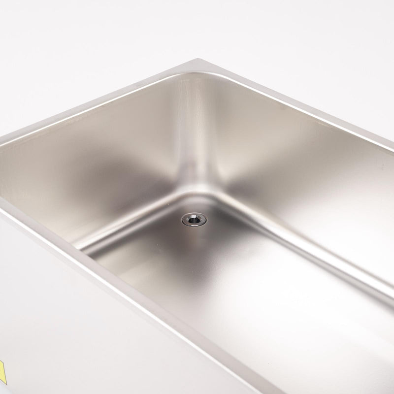eZone Bain Marie G8710 w/Tap + 4x 1/4GN Pan & Lid Wet Heat Food Warmer 1.2kW