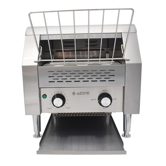 eZone Commercial Conveyor Toaster 300 Slices/Hour 2.2kW 230V