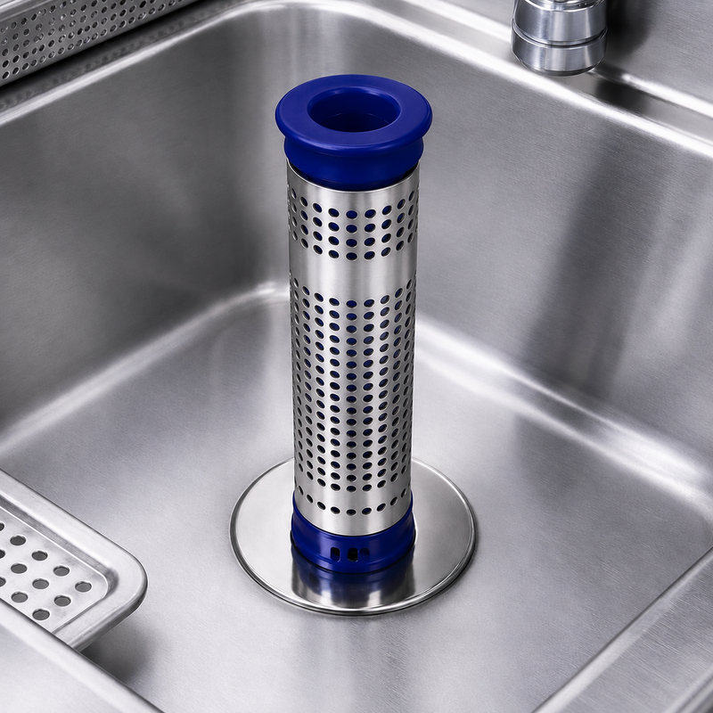 Commercial Catering Kitchen Sink Waste Strainer/Standpipe Plug 200mm