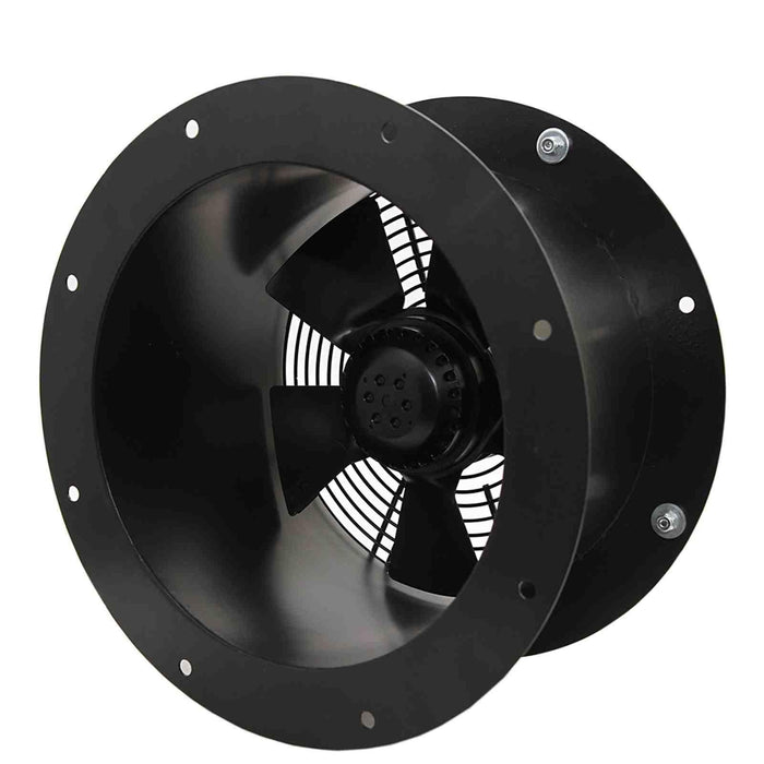 Industrial Cased Extractor Fan 16" Duct Commercial Ventilation +Speed Controller