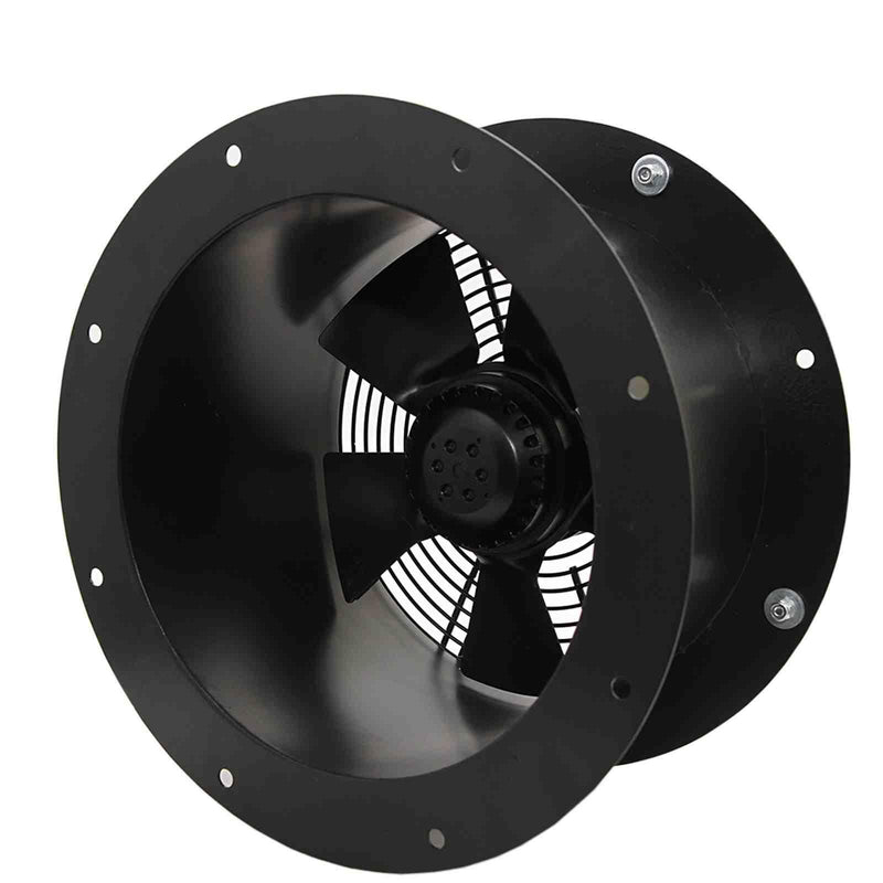 Industrial Cased Extractor Fan 12" Duct Commercial Ventilation +Speed Controller