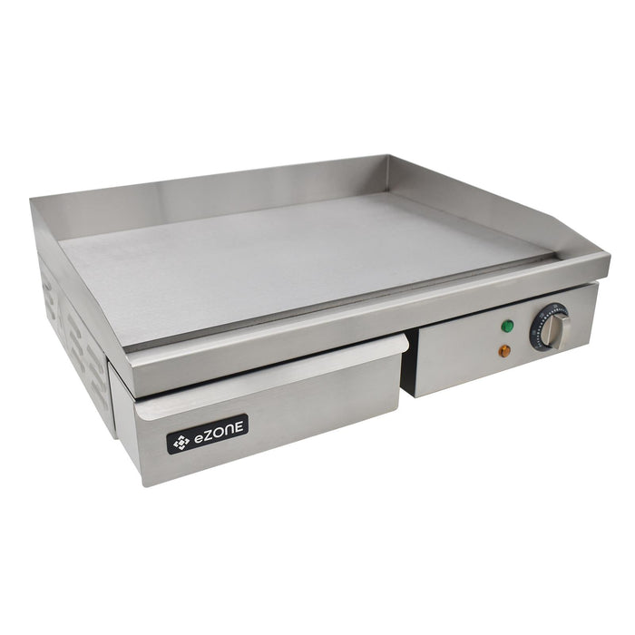 eZone Commercial Electric Griddle Single Zone 55cm 3kW 230V