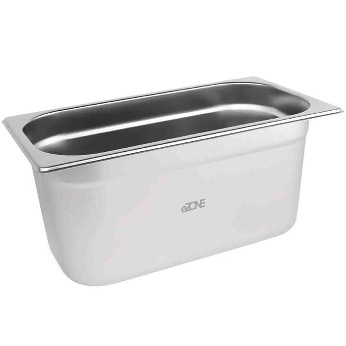 Gastronorm 1/3 Third Stainless Steel Bain Marie Food Container Pot Pan 150mm