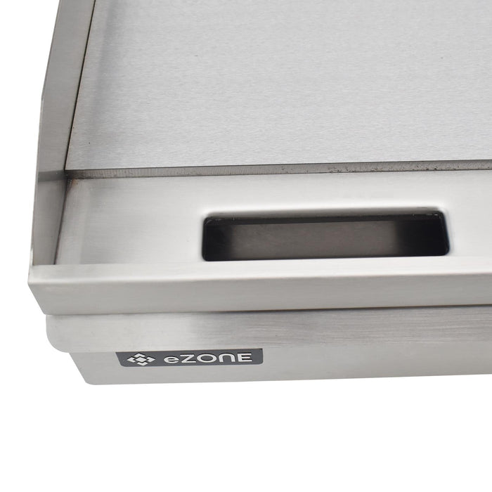 eZone Commercial Electric Griddle Single Zone 55cm 3kW 230V