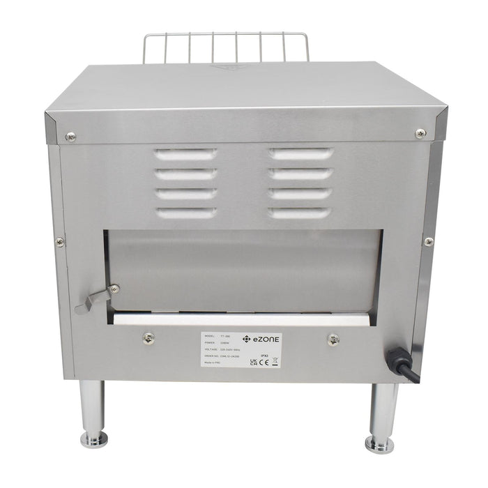 eZone Commercial Conveyor Toaster 300 Slices/Hour 2.2kW 230V