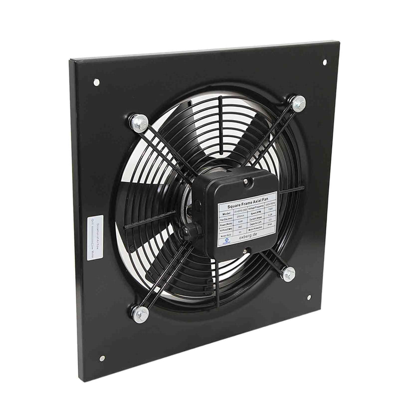 450mm Industrial Ventilation Metal Fan Axial Commercial Air Extractor Exhaust