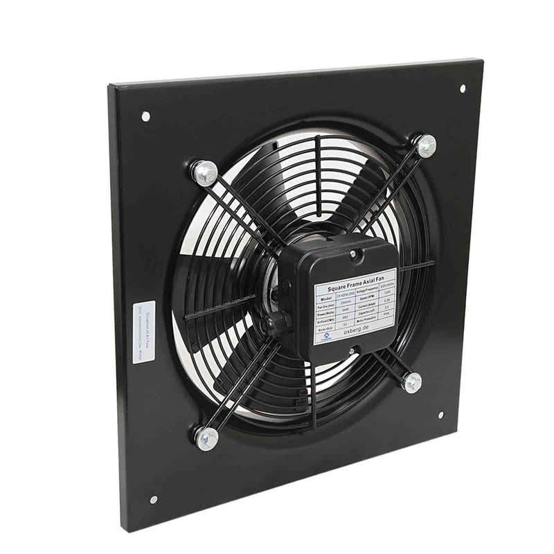 300mm Industrial Ventilation Metal Fan Axial Commercial Air Extractor Exhaust