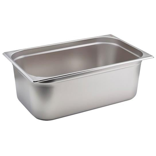 Stainless Steel 1/1 Gastronorm Pan 200mm deep Tray Food Container