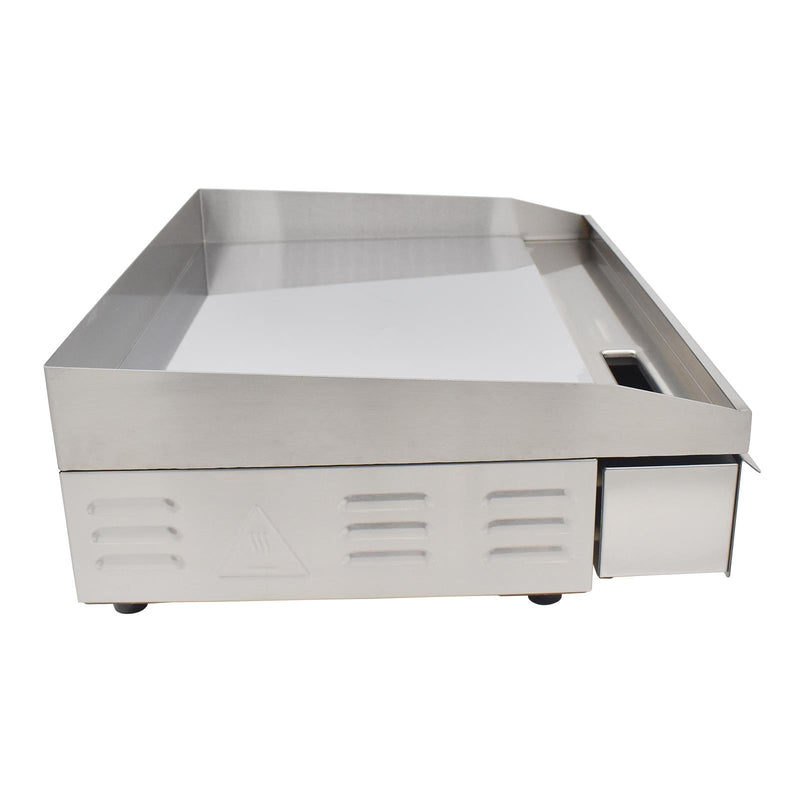 eZone Hard Chrome Commercial Electric Griddle Single Zone 55cm 3kW 230V