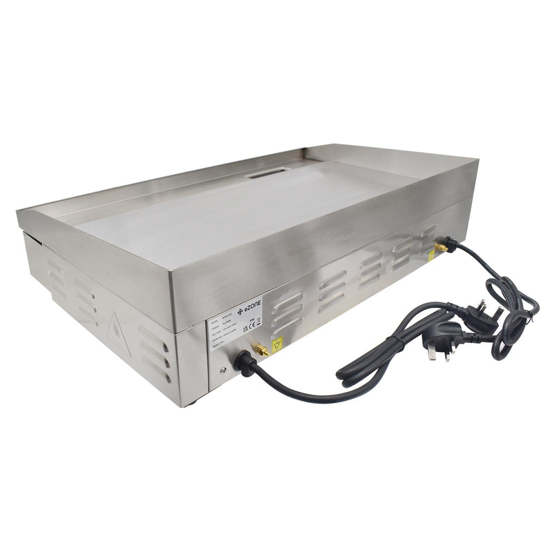 eZone Hard Chrome Commercial Electric Griddle Dual Zone 70cm 2x2.5kW