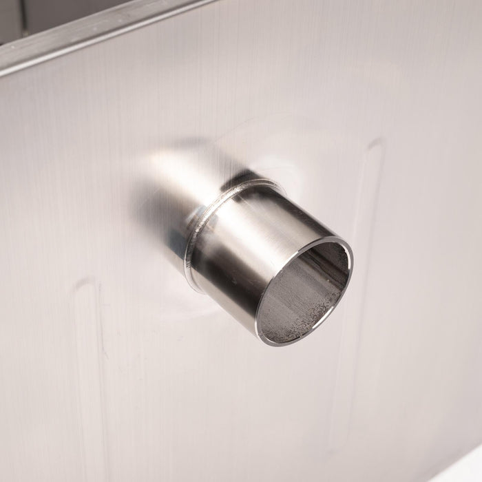 Commercial Grease Trap 118 Litre Catering Waste Fat Oil Filter Stainless Steel