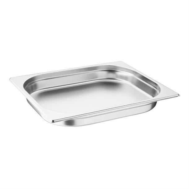 Stainless Steel 1/2 Gastronorm Pan/Tray 40mm Deep Food GN Container