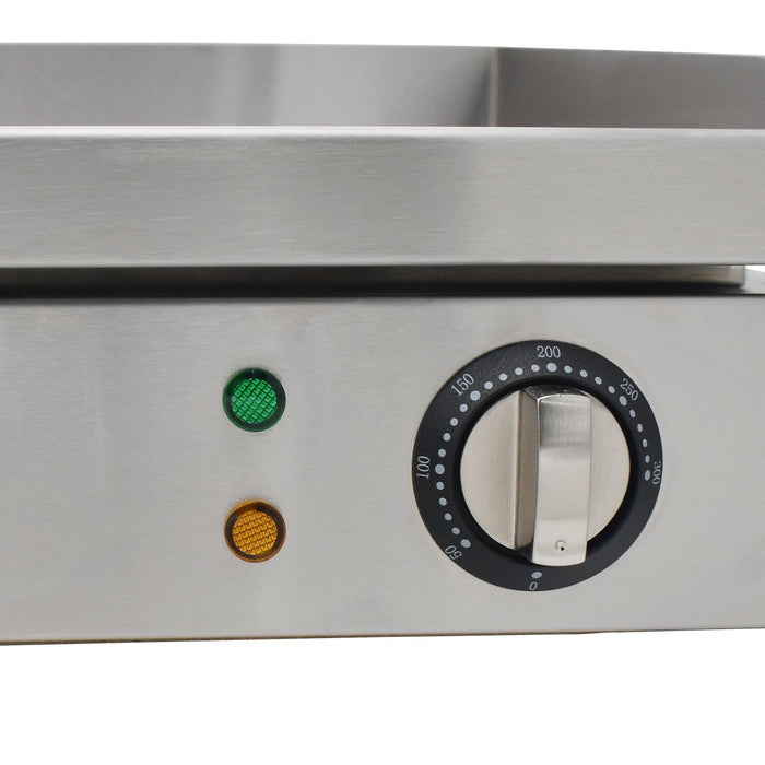 eZone Commercial Electric Griddle Single Zone 55cm 3kW 230V