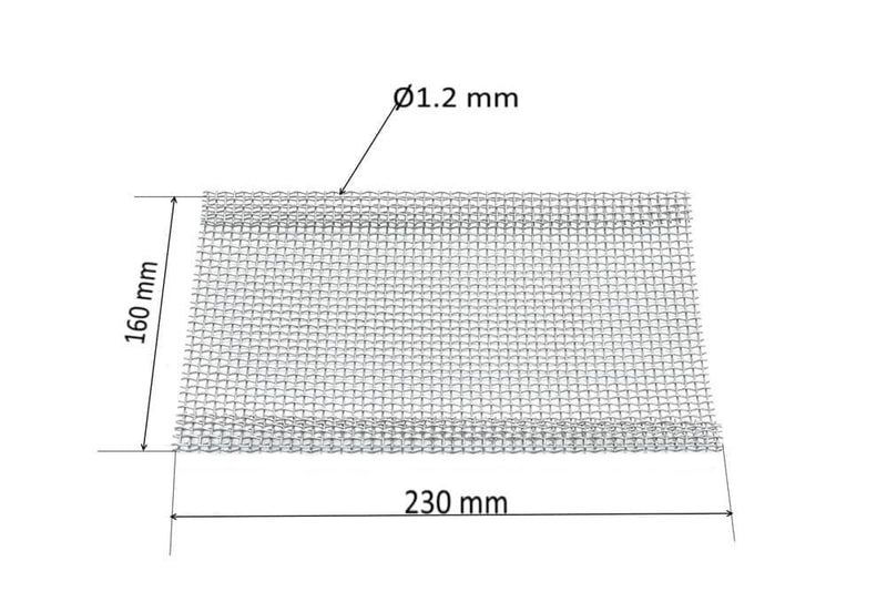 Stainless Steel Burner Mesh for Archway Doner Kebab Shawarma Grills