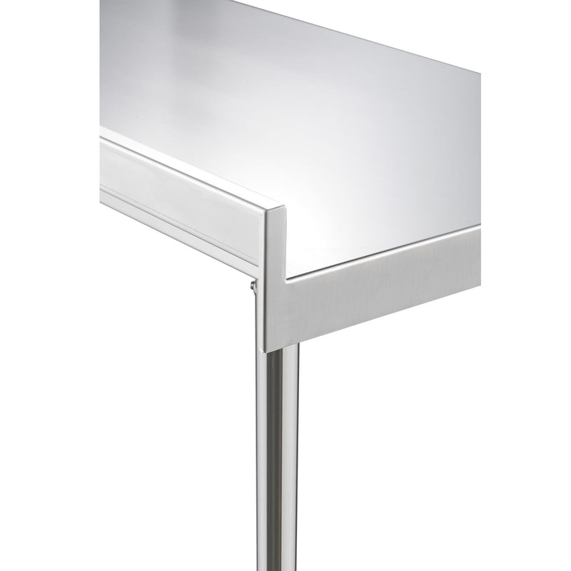 eZone Commercial Stainless Steel Kitchen Food Prep Table Upstand 600x600x900mm