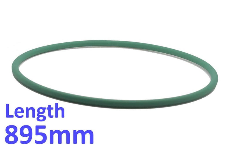 KLEMOR 895mm - Long Green Drive Belt for PIZZA Dough Roller Stretcher B40, L40