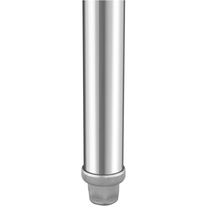 eZone Commercial Stainless Steel Kitchen Food Prep Table 900x600x900mm +Castors