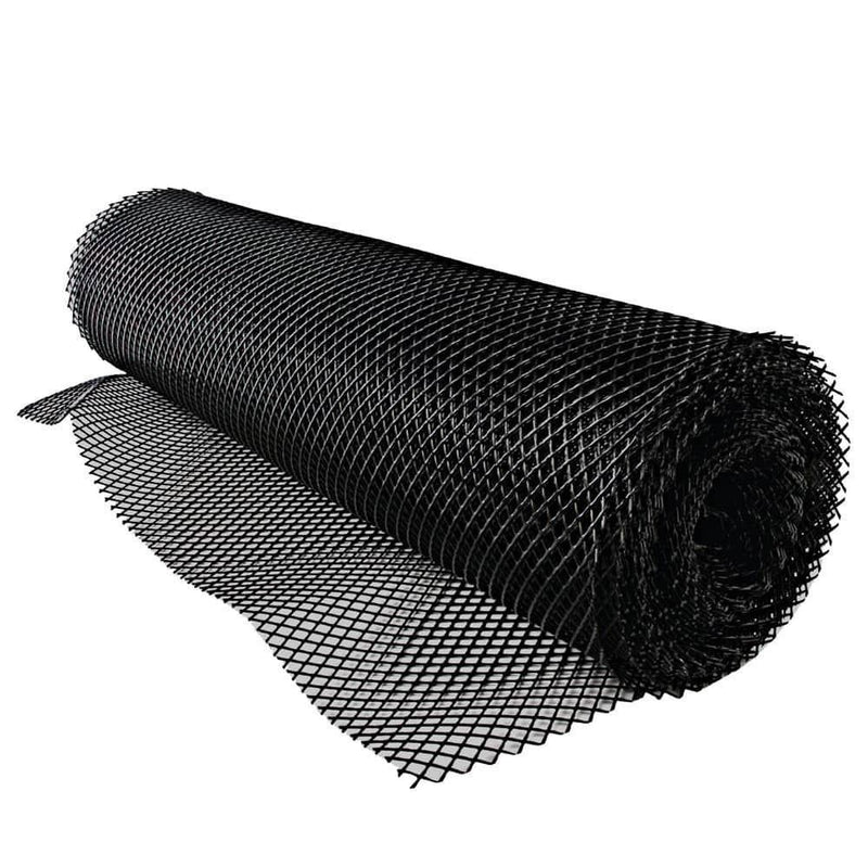 Bar Pub Shelf Liner Black Mat Glass Drying Mesh Roll 10 meters x 60cm