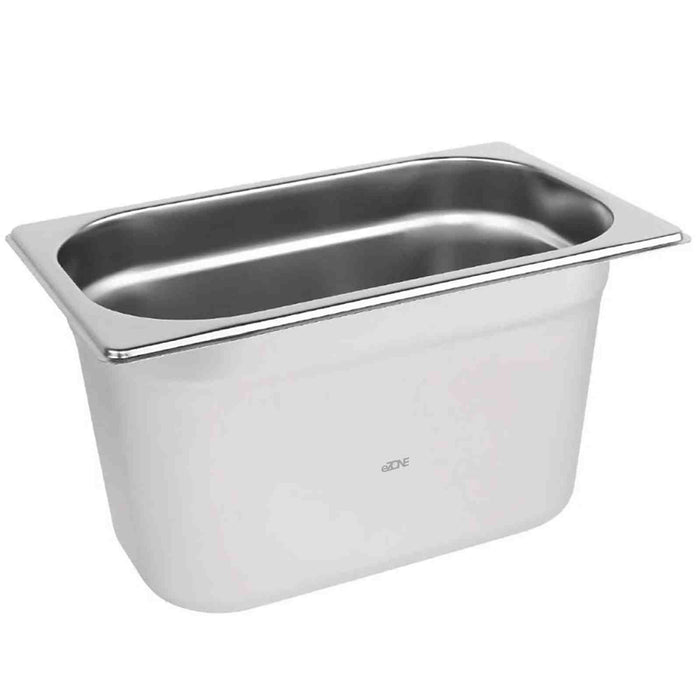 Gastronorm 1/4 Quarter Stainless Steel Bain Marie Food Container Pot Pan 150mm