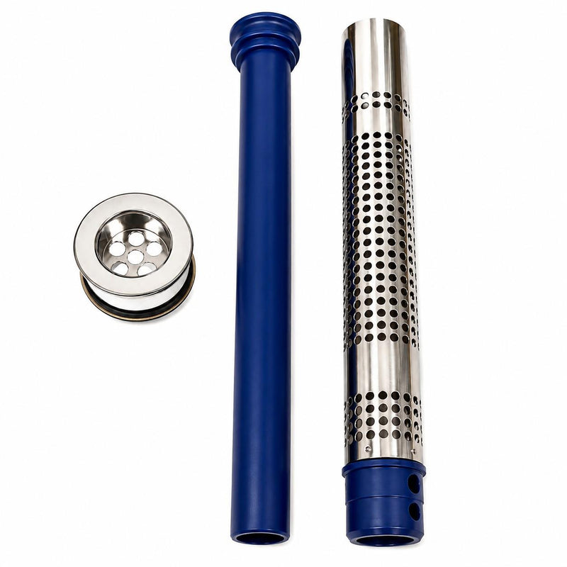 Commercial Catering Kitchen Sink Waste Strainer/Standpipe Plug 300mm with Outlet