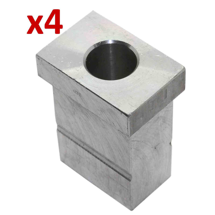 4x Metal Wheel Leg Insert Block for HENNY PENNY  Pressure chicken Fryer