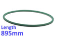 IGF 895mm - Long Green Drive Belt for PIZZA Dough Roller