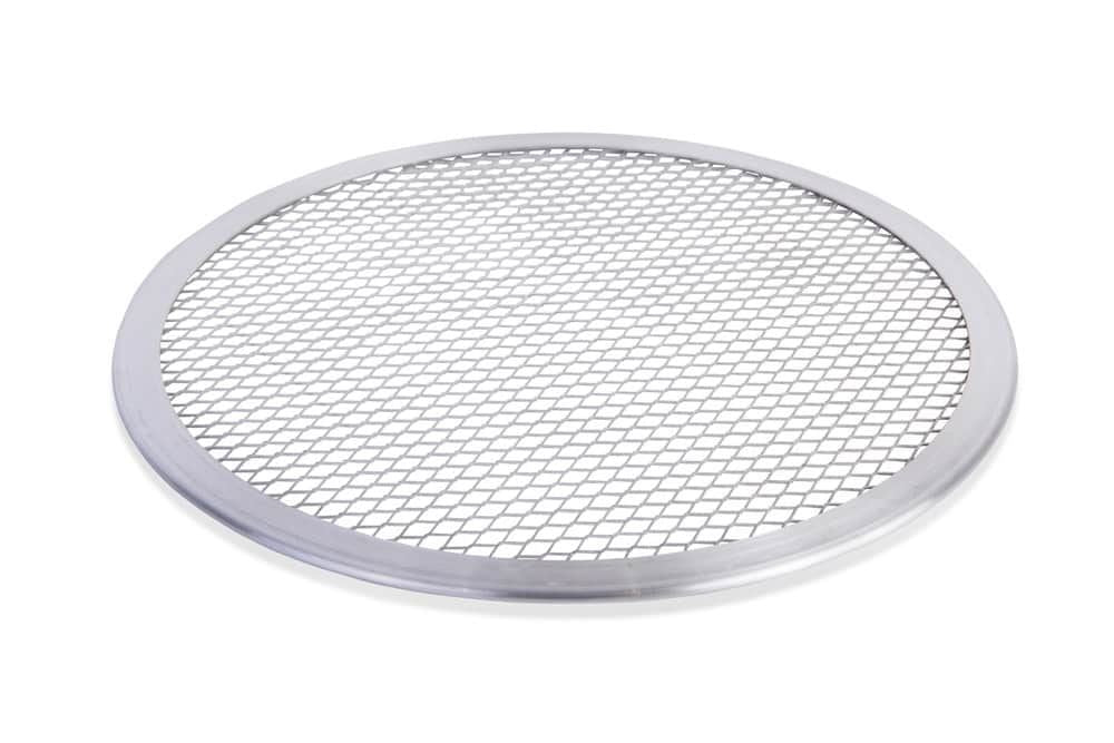 Aluminium Pizza Baking Tray 9-inch Flat Screen Wire Mesh Food Crisper