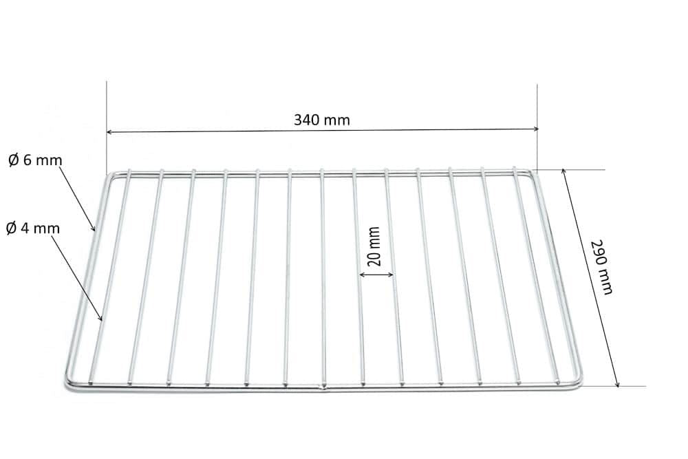 Basket Tank Support Rack for IMPERIAL IFS40 Gas Fryer(340X290)mm Stainless Steel catering equipment