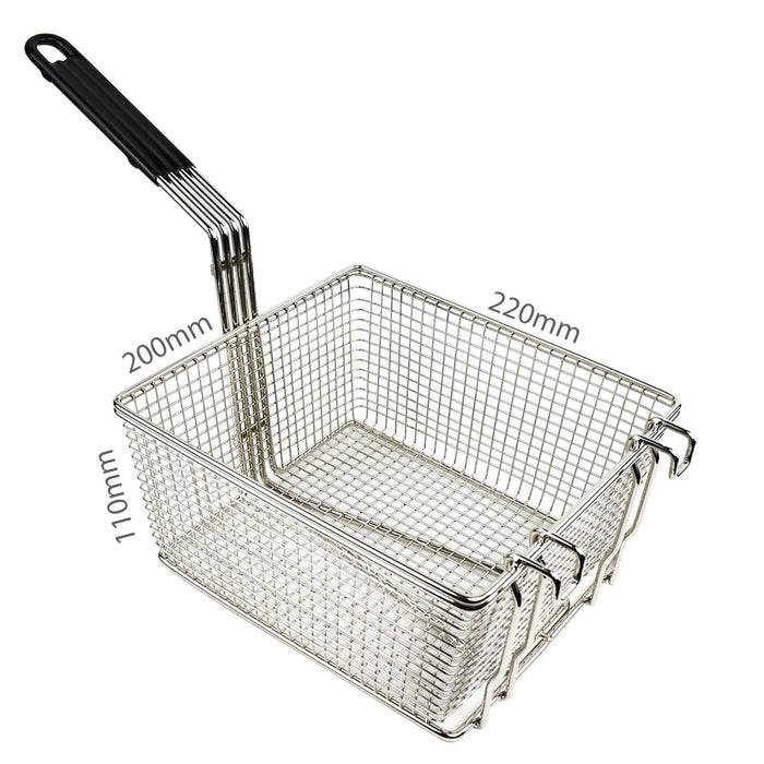 Chip Frying Basket Commercial Deep Fat Fryer eZone Lincat Buffalo 220x200x110mm