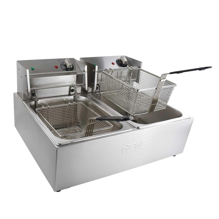 Chip Frying Basket Commercial Deep Fat Fryer eZone Lincat Buffalo 220x200x110mm